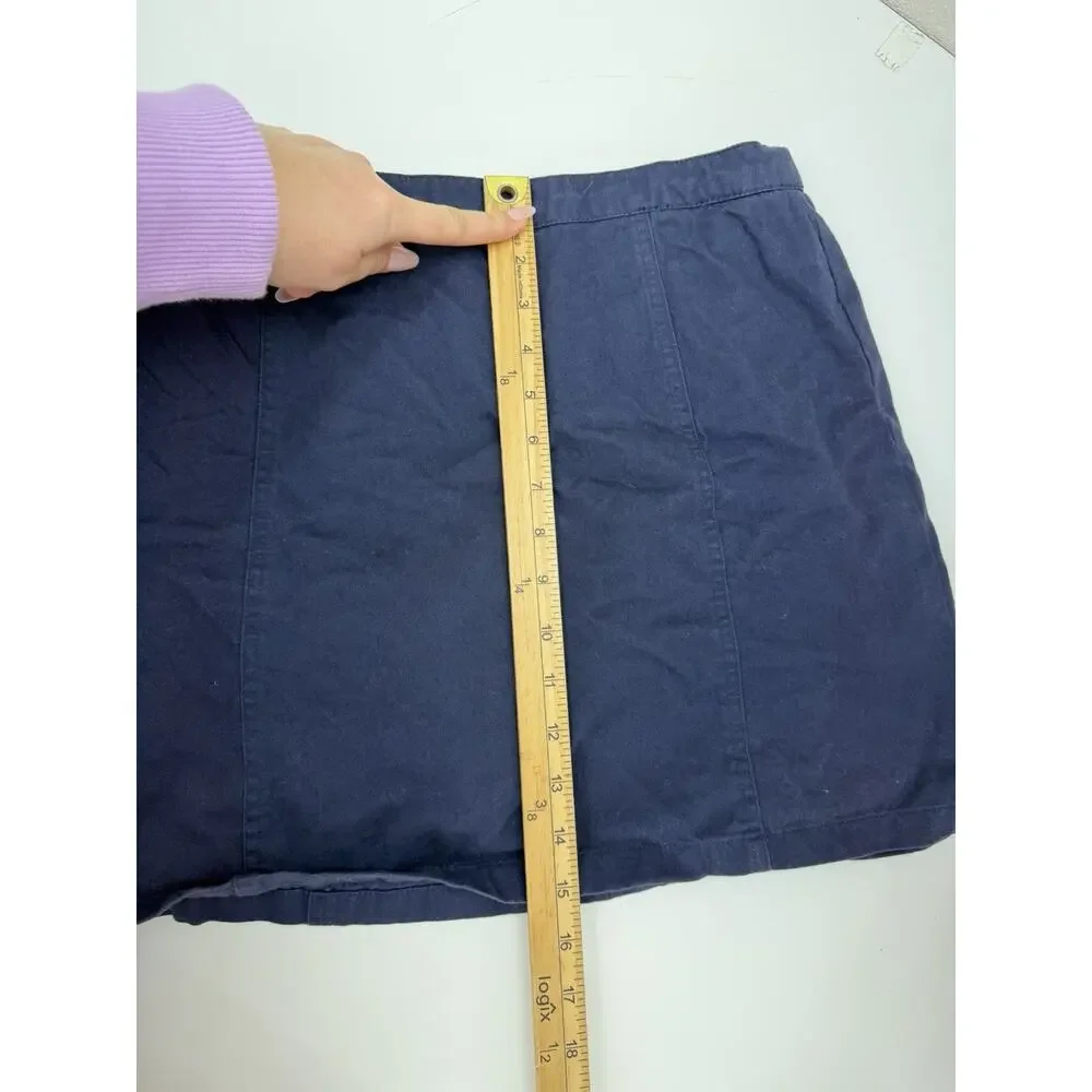 Old Navy Childrens Girls Skort Size 16 Navy Blue School Uniform